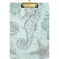 thumbnail image 1 of Coolnut Seahorses Clipboard, Acrylic Standard A4 Letter Size Clip Board with Low Profile Clip for Office, Classroom, Doctor, Nurse and Teacher, 12.5"x9", 1 of 7