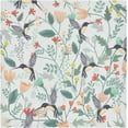 thumbnail image 1 of Coolnut Set of 6 Beautiful Bird in Flower Forest Satin Napkin Square 20 Inches Table Napkins Soft Smooth Decorative Napkins for Wedding Banquet Party Decoration, 1 of 6