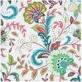 thumbnail image 1 of Coolnut Set of 1 Flowers Satin Napkin Square 20 Inches Table Napkins Soft Smooth Decorative Napkins for Wedding Banquet Party Decoration, 1 of 6