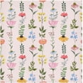 thumbnail image 1 of Coolnut Set of 4 Wildflowers Satin Napkin Square 20 Inches Table Napkins Soft Smooth Decorative Napkins for Wedding Banquet Party Decoration, 1 of 6