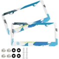 thumbnail image 1 of Coolnut Shark License Plate Frames 2pcs, Aluminum Universal Car License Plate Holder with Elliptical Hole for US Vehicles, 12"x 6", 1 of 7