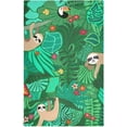 thumbnail image 1 of Coolnut Sloth Kitchen Dish Towel Set of 1, Soft Absorbent Drying Dishcloths Dish Towels with Hanging Loop for Kitchen Bathroom Bar Home Decor, 28 x 18 Inch Washcloth Gift, 1 of 7