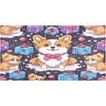 thumbnail image 1 of Coolnut Small Corgi Dog Bath Rugs 39 x 20 Inch, Soft Absorbent Washable Plush Carpet with Non-Slip Rubber Back for Entryway, Bedroom, Kitchen, Bathroom Home Decor Gifts, 1 of 7