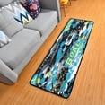 thumbnail image 1 of Coolnut Soccer Pattern Runner Rug - 24"x72" Ultra Soft Non-Slip Floor Mat Washable Area Rugs for Kitchen Bathroom Entry Home Decor Gifts, 1 of 7