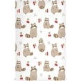 thumbnail image 1 of Coolnut Soft Absorbent Reusable Kitchen Towels, Set of 4|28x18 in, Cute Cartoon Raccoon and Cherry Dining Kitchen Living Room Tea Towels Dish Towels Decorative Towels Washcloth Gift, 1 of 7