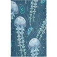 thumbnail image 1 of Coolnut Soft Absorbent Reusable Kitchen Towels, Set of 4|28x18 in, Jellyfish Dining Kitchen Living Room Tea Towels Dish Towels Decorative Towels Washcloth Gift, 1 of 7