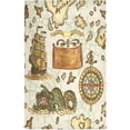 thumbnail image 1 of Coolnut Soft Absorbent Reusable Kitchen Towels, Set of 6|28x18 in, Map of Treasure Island Dining Kitchen Living Room Tea Towels Dish Towels Decorative Towels Washcloth Gift, 1 of 7