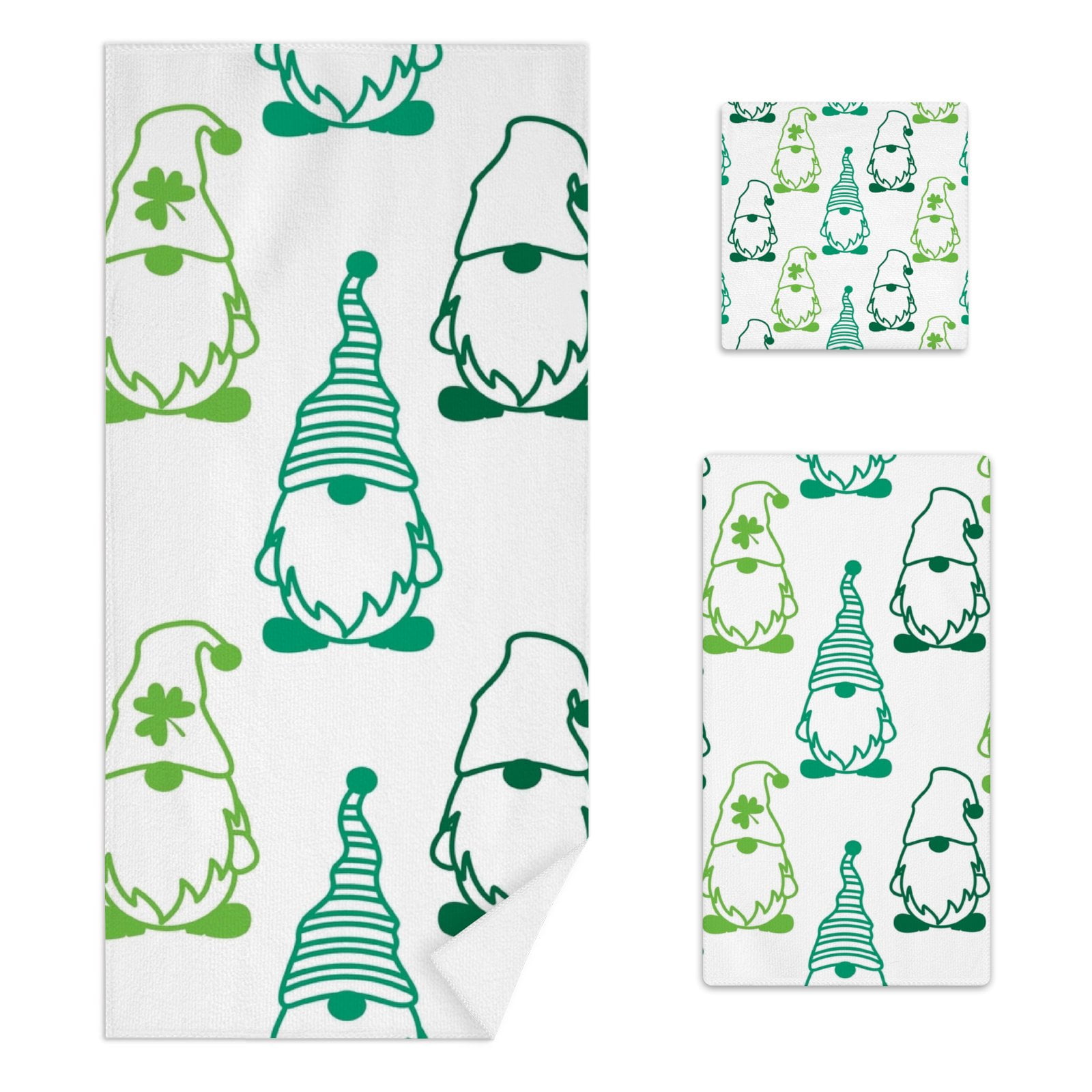 st patricks day bath towels