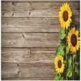 thumbnail image 1 of Coolnut Soft Reusable Satin Table Decorative Napkins, 20x20InX4 PCSSunflower Wood, Family Dinner Wedding Banquet, Cocktail Party, Kitchen, Birthday Party Washcloth Gift, 1 of 7