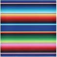 thumbnail image 1 of Coolnut Soft Reusable Satin Table Decorative Napkins, 20x20InX6 PCSMexican Serape Blanket Stripes, Family Dinner Wedding Banquet, Cocktail Party, Kitchen, Birthday Party Washcloth Gift, 1 of 7