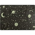 thumbnail image 1 of Coolnut Space Sky 80 x 58 inches Lightweight Soft Area Rug Mat Indoor Floor Rugs Home Decoration for Kids Room Living Room, 1 of 6