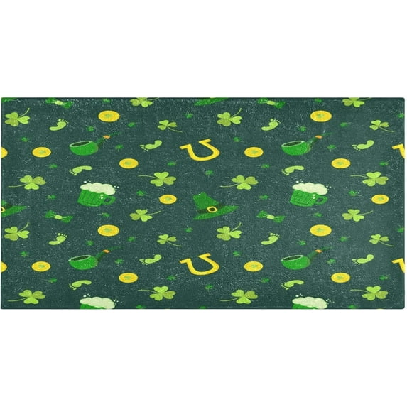 Coolnut St Bathroom Rugs Bath Mat 39 x 20 Inch Non-Slip Extra Soft and Absorbent Shaggy Bath Carpet for Tub, Shower, Bathroom Home Decor Gifts