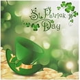thumbnail image 1 of Coolnut St Patrick's Day Clover Cloth Napkins Set of 6, Oversized Washable Reusable Polyester Dinner Table Napkins for Family, Restaurant, Party Decor, 20 x 20 Inch, 1 of 7