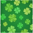 thumbnail image 1 of Coolnut St. Patrick's Day Clover Cloth Napkins Set of 1,Reusable Washable Polyester Dinner Table Napkins for Family,Kitchen,Dining,Party Decor, 1 of 7