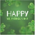 thumbnail image 1 of Coolnut St. Patrick's Day Clover Cloth Napkins Set of 6,Reusable Washable Polyester Dinner Table Napkins for Family,Kitchen,Dining,Party Decor, 1 of 7