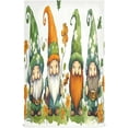 thumbnail image 1 of Coolnut St. Patrick's Day Cute Gnome Kitchen Dish Towel Set,Drying Kitchen Towels Tea Towels Gift Set for Drying Cleaning Cooking Baking 1Pcs Wash cloth, 1 of 6