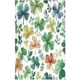 thumbnail image 1 of Coolnut St. Patrick's Day Green Clover Kitchen Dish Towel Set,Drying Kitchen Towels Tea Towels Gift Set for Drying Cleaning Cooking Baking 1Pcs Wash cloth, 1 of 7