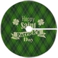 thumbnail image 1 of Coolnut St. Patrick's Day Shamrock Christmas Tree Skirt Tree Skirt for Holiday Party Home Christmas Day Ornaments48", 1 of 6