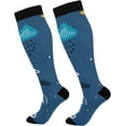 thumbnail image 1 of Coolnut Star Compression Socks, 1 Pack Women Men Long Stocking (20-30mmHg) Travel Knee High Stockings for Athletic Sports,Running,Cycling,Nursing, 1 of 6