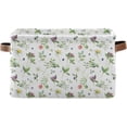 thumbnail image 1 of Coolnut Storage Basket Summer Flowers and Berries Storage Bin with Handle , Large Storage Cube Collapsible for Shelves Closet Bedroom Living Room 1PC Decor Gifts, 1 of 7