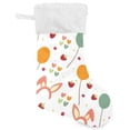thumbnail image 1 of Coolnut Strawberry Christmas Stocking Personalized Large Candy Stocking, Xmas Stockings Decoration Hanging Gift for Family Holiday Party Ornaments Decor Fireplace, 1 of 7