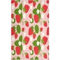 thumbnail image 1 of Coolnut Strawberry Cute Flower Kitchen Dish Towel Set,Drying Kitchen Towels Tea Towels Gift Set for Drying Cleaning Cooking Baking 1Pcs, 1 of 6
