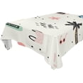 thumbnail image 1 of Coolnut Summer Elements Tablecloth Modern Table Cover for Home Decoration, Spill Proof Cloth Washable for Dinner Picnic, 60"x120", 1 of 6