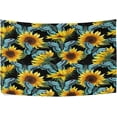 thumbnail image 1 of Coolnut Sunflower and Butterfly Tapestry Aesthetic Tapestry Wall Hanging 60" x 40" Inches Home Decor Gifts, 1 of 6