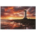thumbnail image 1 of Coolnut Sunset Lighthouse 1000 Piece Large Jigsaw Puzzle for Adults - Game Interesting Toys - Hand Made Puzzles Personalized Gift（513）, 1 of 7