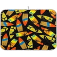 thumbnail image 1 of Coolnut Surf Desk Shark Dish Drying Mat for Kitchen, 16 x 18 Inch Microfiber Absorbent Dish Drying Pad, Machine Washable Kitchen Counter Protect Mats, 1 of 7