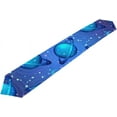 thumbnail image 1 of Coolnut Table Runner 13"x90", Dark Blue Planets Washable Table Cloth Runner for Holiday Home Wedding Table Top Decoration, 1 of 5