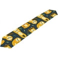 thumbnail image 1 of Coolnut Table Runner 13"x90", Funny Sloths Washable Table Cloth Runner for Holiday Home Wedding Table Top Decoration, 1 of 5