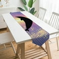thumbnail image 1 of Coolnut Table Runner 13"x90", Two Dolphins Jumping Washable Table Cloth Runner for Holiday Home Wedding Table Top Decoration, 1 of 3