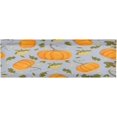 thumbnail image 1 of Coolnut Thanksgiving Day Halloween Pumpkin Valance Curtains for Kitchen or Bathroom, 54x18in Valances Window Treatment Rod Pocket Drape Light Filtering Living Room Bedroom Decor, 1 of 6