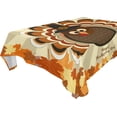 thumbnail image 1 of Coolnut Thanksgiving Turkey Tablecloth, Waterproof Washable Polyester Square Table Cover, Durable Tablecloth for Kitchen Dining Table Party Decor, 60"X 90", 1 of 7