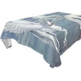 thumbnail image 1 of Coolnut Unicorn And Pegasus Tablecloth Modern Table Cover for Home Decoration, Spill Proof Cloth Washable for Dinner Picnic, 60"x108", 1 of 6