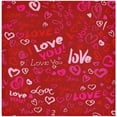 thumbnail image 1 of Coolnut Valentine's Day Love Heart Cloth Napkins Set of 1,Reusable Washable Polyester Dinner Table Napkins for Family,Kitchen,Dining,Party Decor, 1 of 7