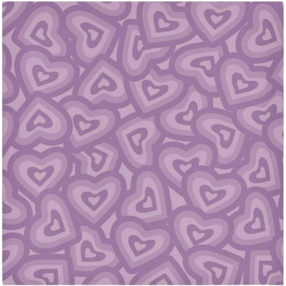 Coolnut Valentine's Day Love Heart Cloth Napkins Set of 6,Reusable Washable Polyester Dinner Table Napkins for Family,Kitchen,Dining,Party Decor