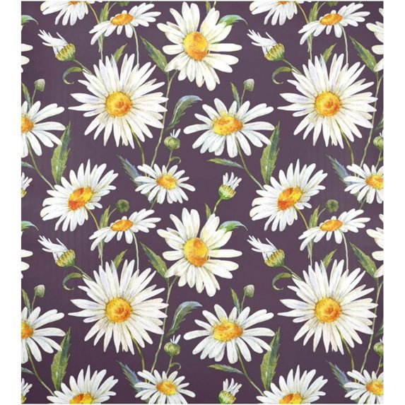 Coolnut Vintage Daisy Flower Dishwasher Magnet Cover,Reusable Fridge Panel Decal with Magnetic Stickers for Kitchen Appliance Home Decor, 23"x 26"