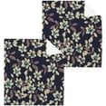 thumbnail image 1 of Coolnut Vintage Flowers Wash Cloth Set of 2, 12 x 12 Inch Cotton Baby Washcloths Highly Absorbent and Soft Feel Fingertip Towels Face Towels for Bathroom, Gym, Spa Washcloth Gift, 1 of 7
