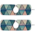 thumbnail image 1 of Coolnut Vintage Mandala Sink Splash Guard for Faucet 2 Packs Faucet Absorbent Mats, Ethnic Style Faucet Handle Drip Catcher Quickly Drying Mat for Kitchen Counter Bathroom RV, 14.9"x5.5", 1 of 7