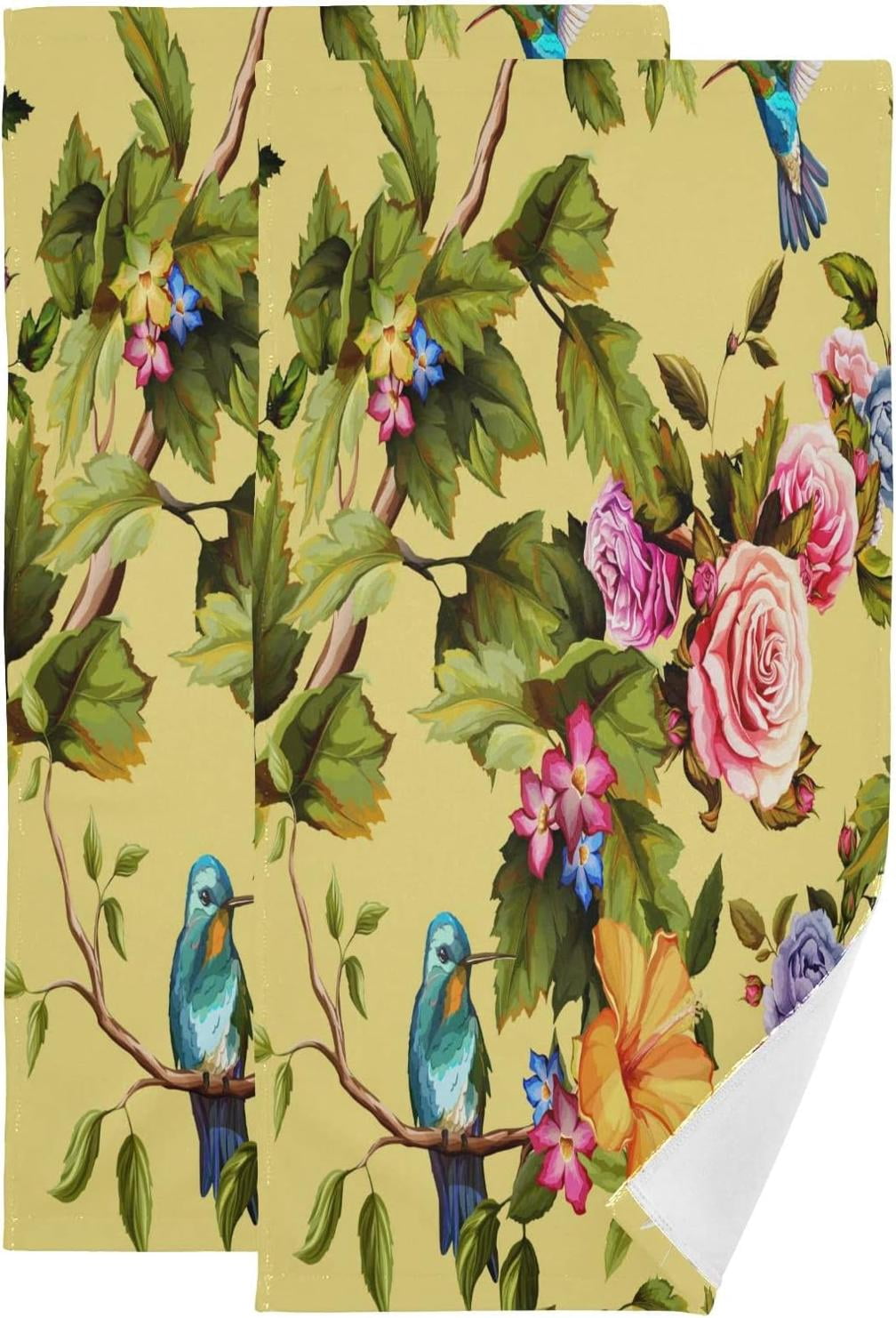 CafePress Hummingbirds Art Beach Towel - 30x60 Inch Soft, Absorbent Pool & Beach Towel - View #9