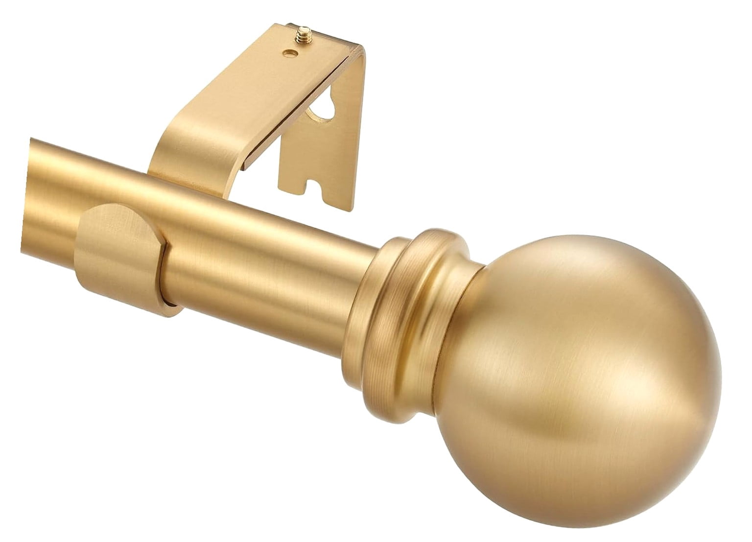 Coolnut Warm Curtain Rods for Window 72-144 Inch, Curtain Rod with ...