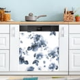 thumbnail image 1 of Coolnut Watercolor Flowers Dishwasher Magnet Cover for The Front Door,Reusable Refrigerator Door Decor Magnet Sticker for Kitchen Home Decor 23" x 26", 1 of 6