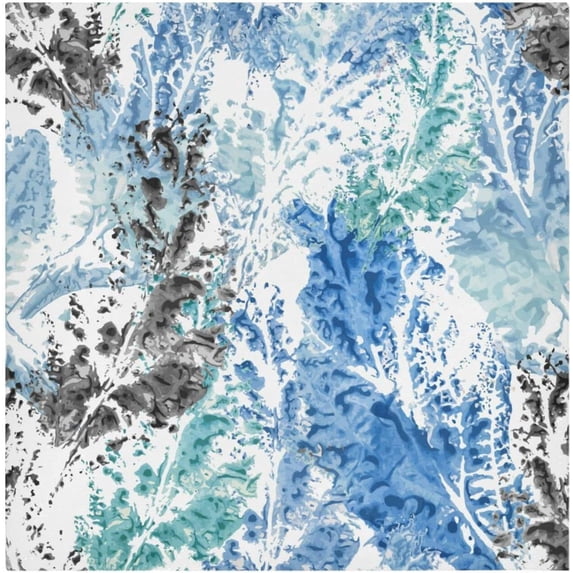 Coolnut Watercolor Leaves Cloth Napkins Set of 4 Pack, Washable Soft Table Dinner Napkins 20 inch for Kitchen, Hotel, Party, Wedding Washcloth Gift