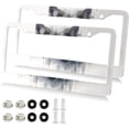 thumbnail image 1 of Coolnut Wild Wolf License Plate Frames - Universal Aluminum License Plate Covers with Screws, 2 Pack Holder Car Accessories for Front and Rear Plates Home Decor, 1 of 6