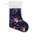 thumbnail image 1 of Coolnut Wildflower Christmas Stocking, Personalized Large Candy Stocking, Xmas Stockings Decoration Hanging Gift for Family Holiday Party Ornaments Decor Fireplace, 1 of 7
