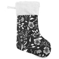 thumbnail image 1 of Coolnut Wildflower Christmas Stocking, Personalized Large Candy Stocking, Xmas Stockings Decoration Hanging Gift for Family Holiday Party Ornaments Decor Fireplace, 1 of 7