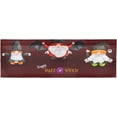 thumbnail image 1 of Coolnut Window Valance -Halloween Cute Gnome Kitchen Curtain - Curtains Rod Pocket Blackout Valance Topper Curtains for Kitchen Bathroom, 1 Panel, 54x18in Home Decor, 1 of 6