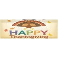 thumbnail image 1 of Coolnut Window Valance -Happy Thanksgiving Turkey Kitchen Curtain - Curtains Rod Pocket Blackout Valance Topper Curtains for Kitchen Bathroom, 1 Panel, 54x18in Home Decor, 1 of 6